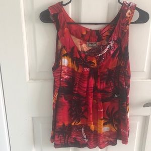 Aloha Hut sleeveless top